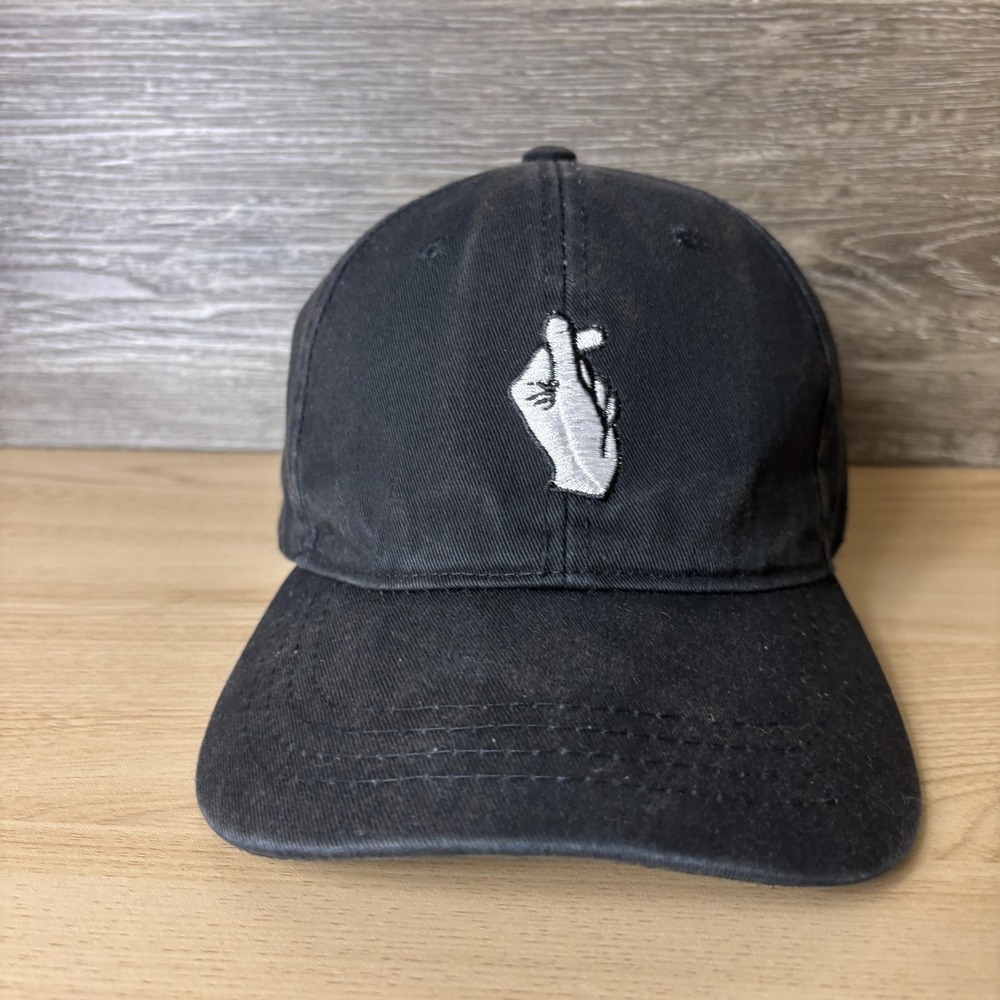 Love Hand Sign Hat Cap Strap Back Embroidered Graphic Mens Hat Hand Sign Gesture
